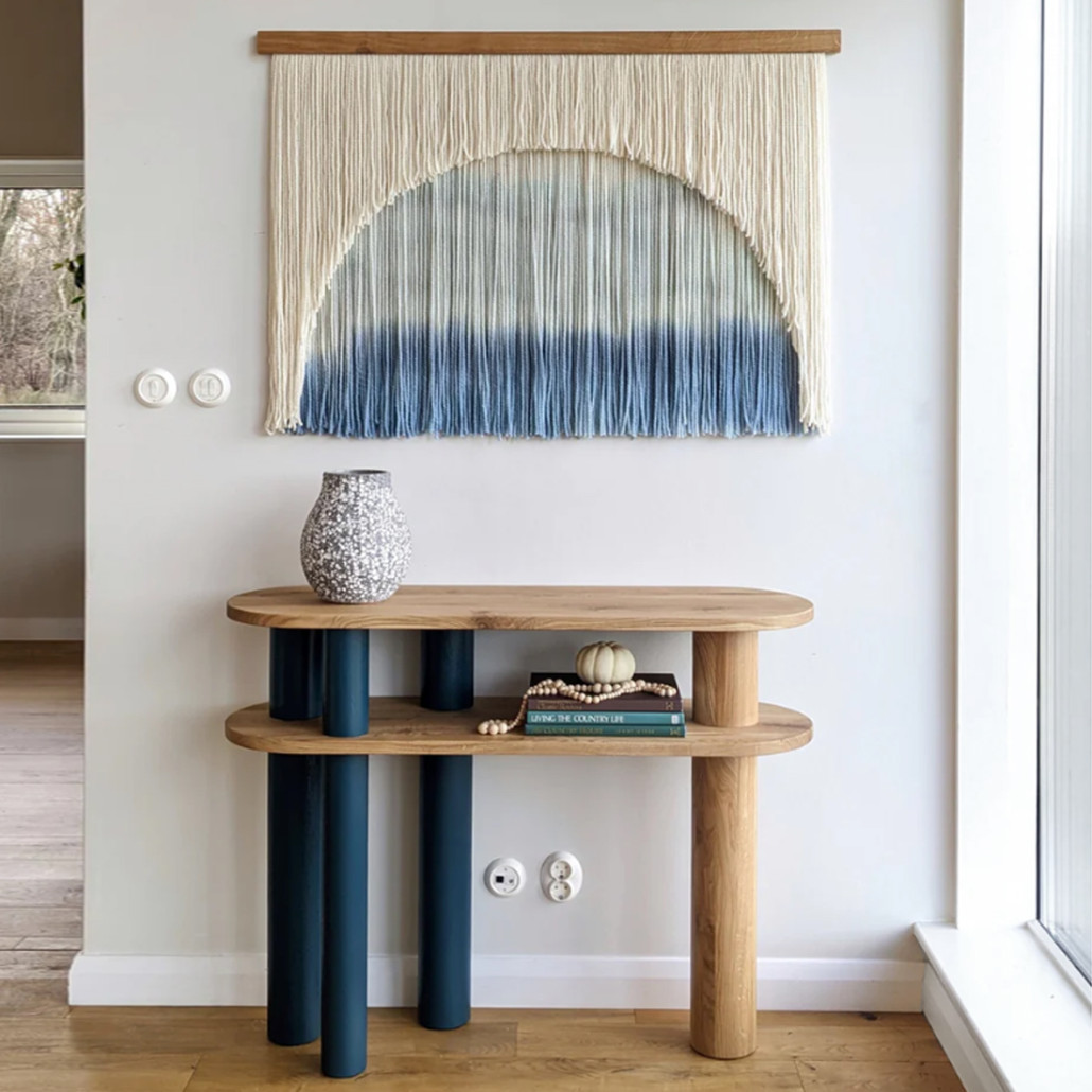 Панно дизайнерское из нитей Quiet Sea