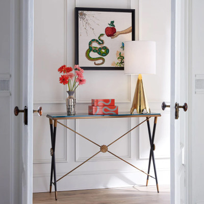 Панно Змея и яблоко вышивка бисер MUSE SNAKE & APPLE BEADED ART