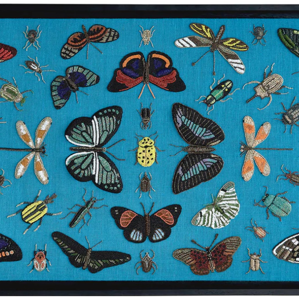 Панно из бисера Бабочки BOTANIST BEADED Wall Art