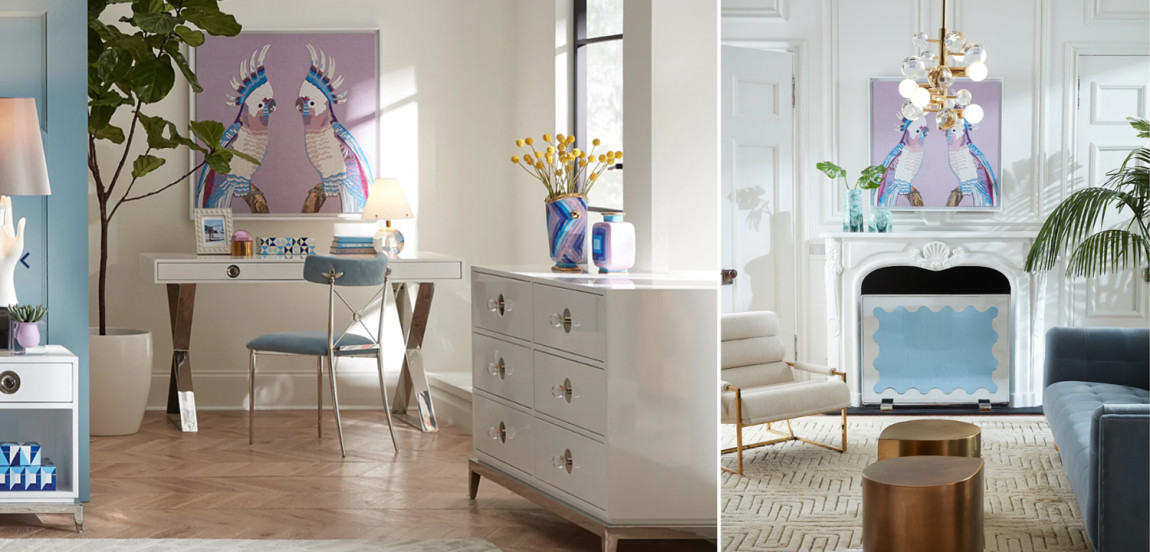 Панно из бисера Попугаи ручная работа PARROTS BEADED Wall Art