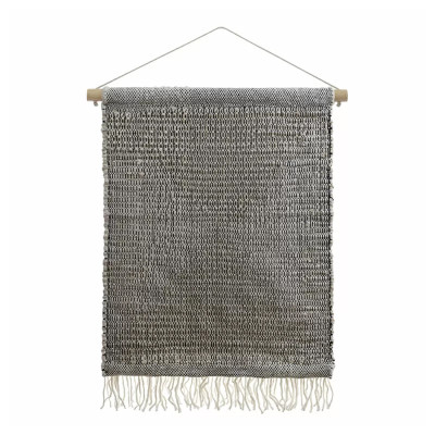 Панно из шерсти и хлопка с узором Beige Calista Orbit