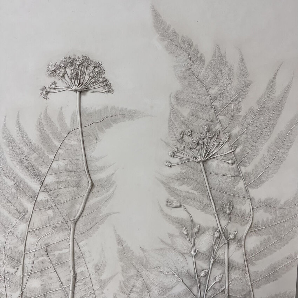 Панно Папоротники