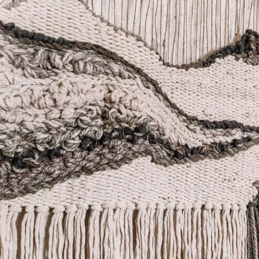 Панно Современный Гобелен ручная работа Туманное Утро