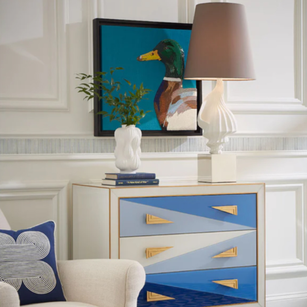 Панно Утка вышитая бисером MALLARD BEADED ART