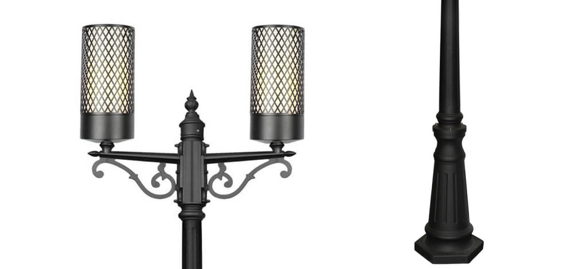 Парковый торшер Holger Street Floor Lamp