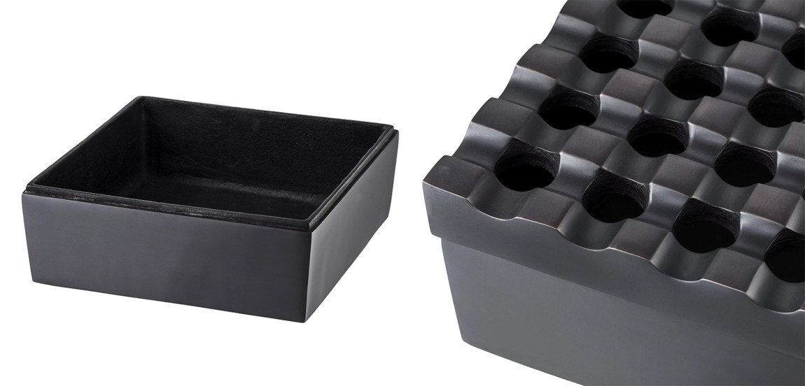 Пепельница Eichholtz Ashtray Deluxe Bronze