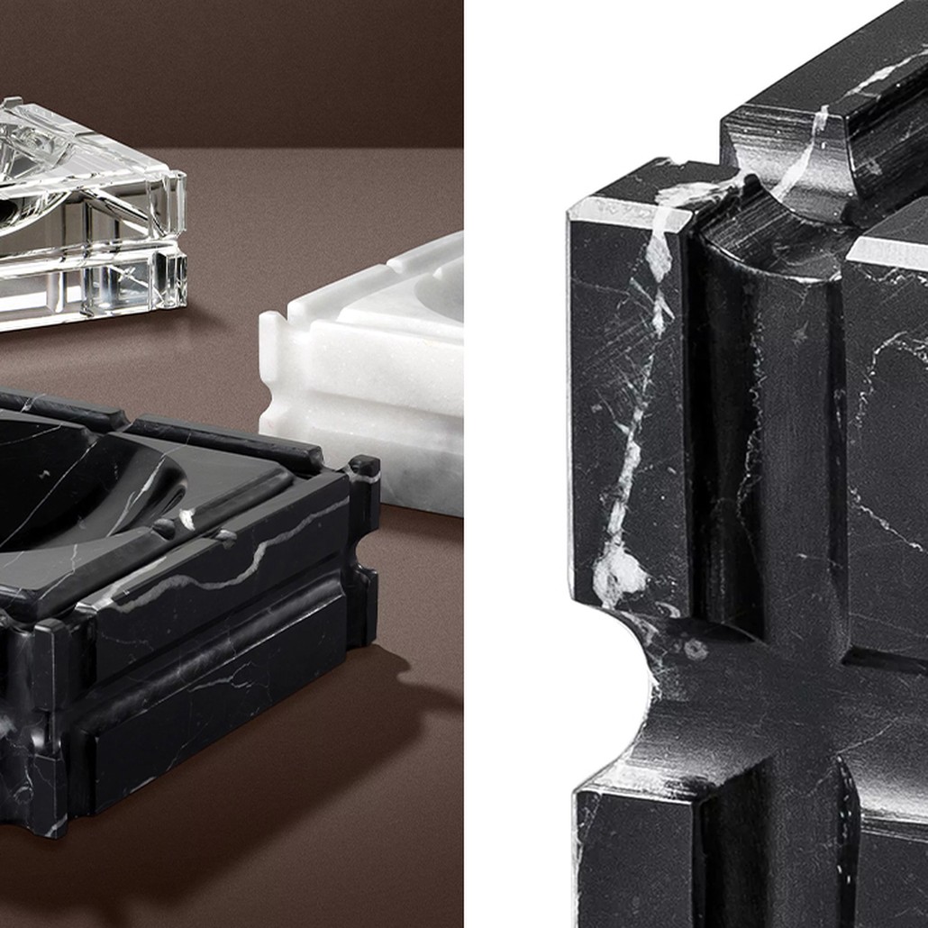 Пепельница Eichholtz Ashtray Nestor Black