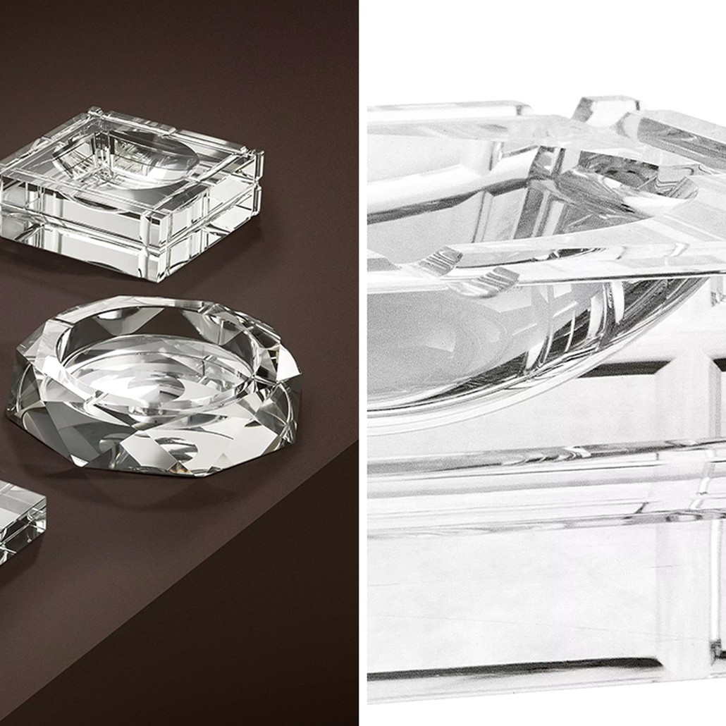 Пепельница Eichholtz Ashtray Nestor Glass