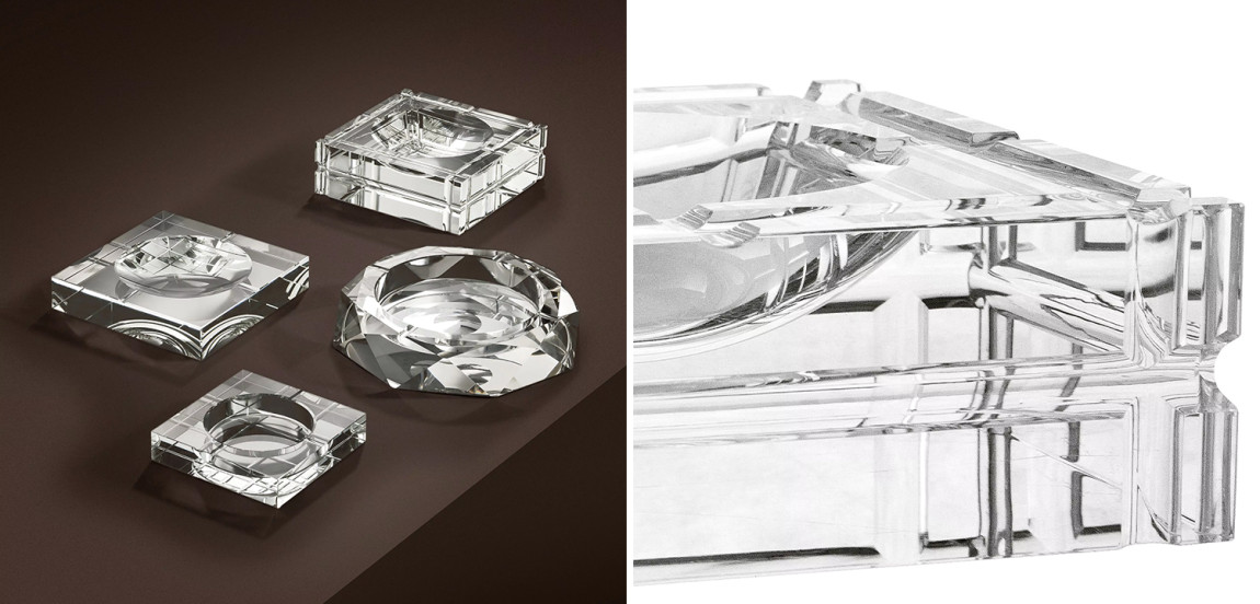Пепельница Eichholtz Ashtray Nestor Glass