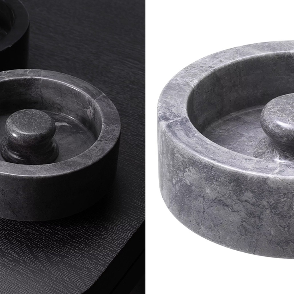 Пепельница Eichholtz Ashtray Poulsen Grey