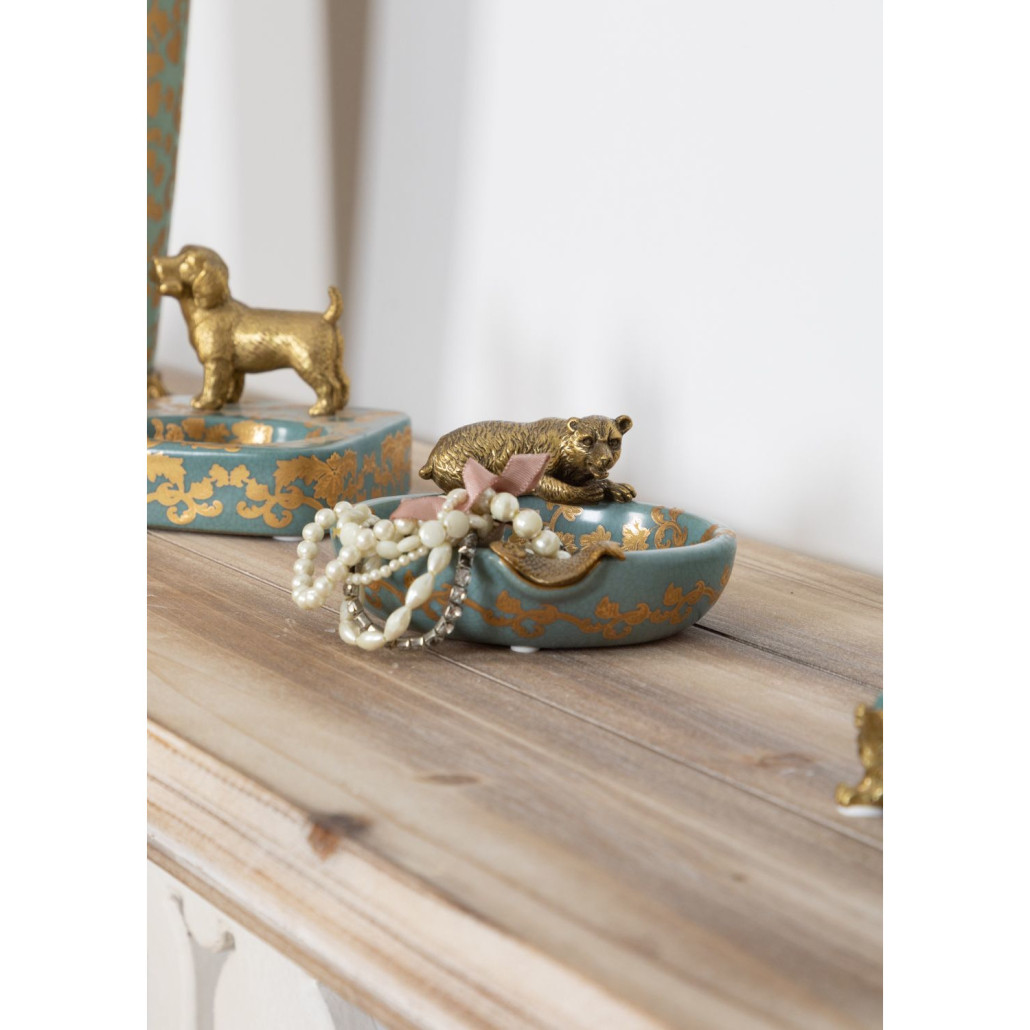 Пепельница фарфоровая Bear
