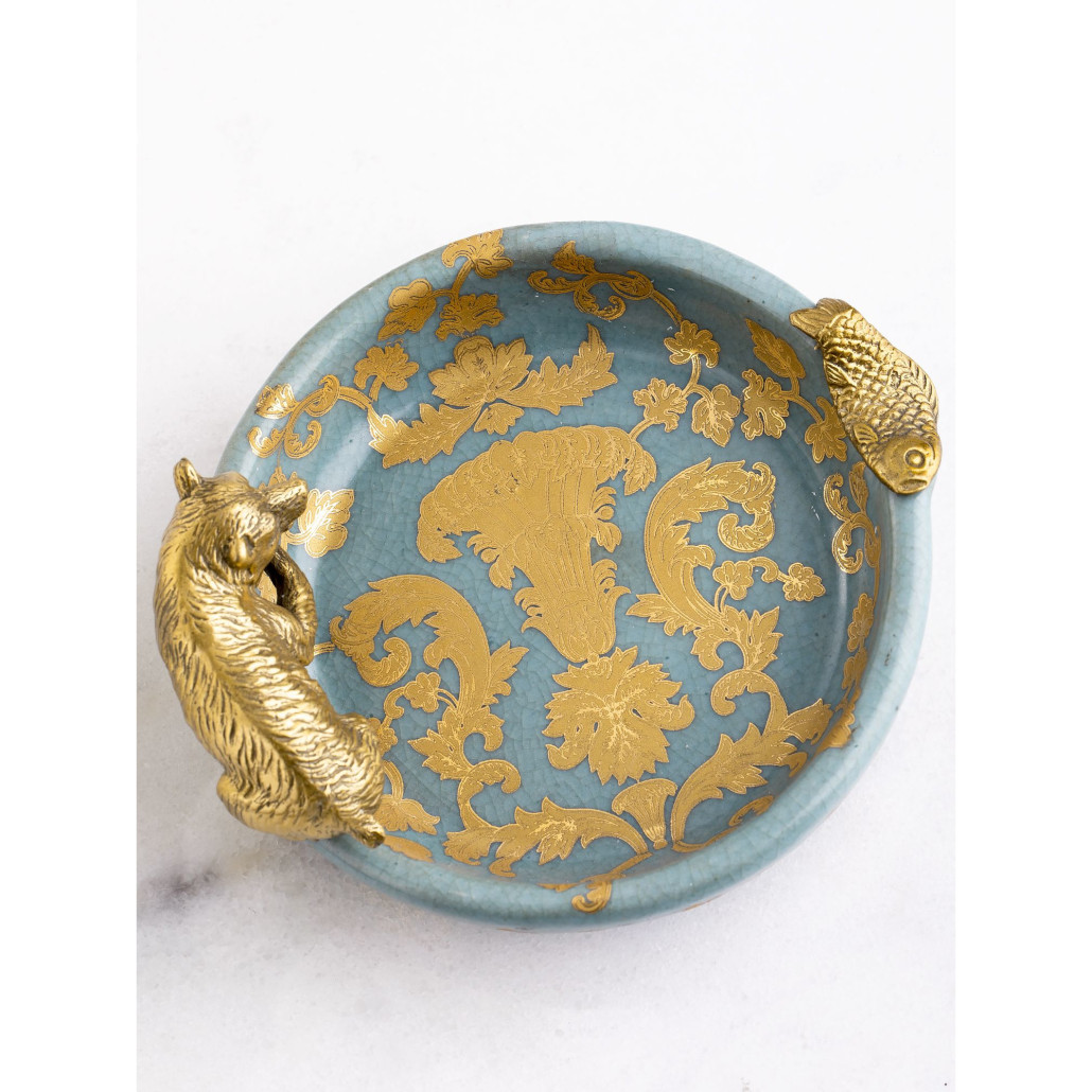 Пепельница фарфоровая Bear