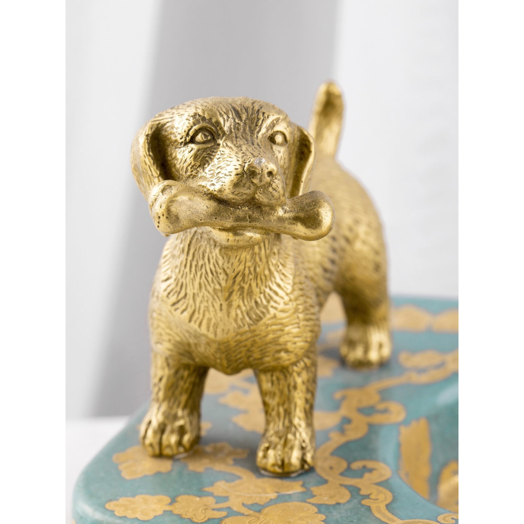 Пепельница фарфоровая Dog