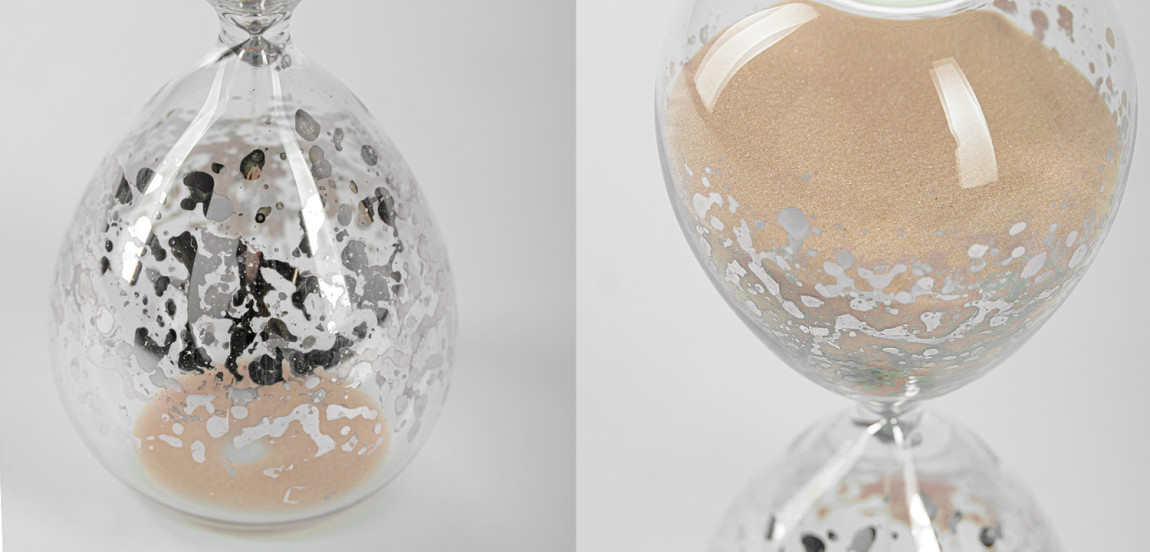 Песочные часы Hourglass 30 min gold