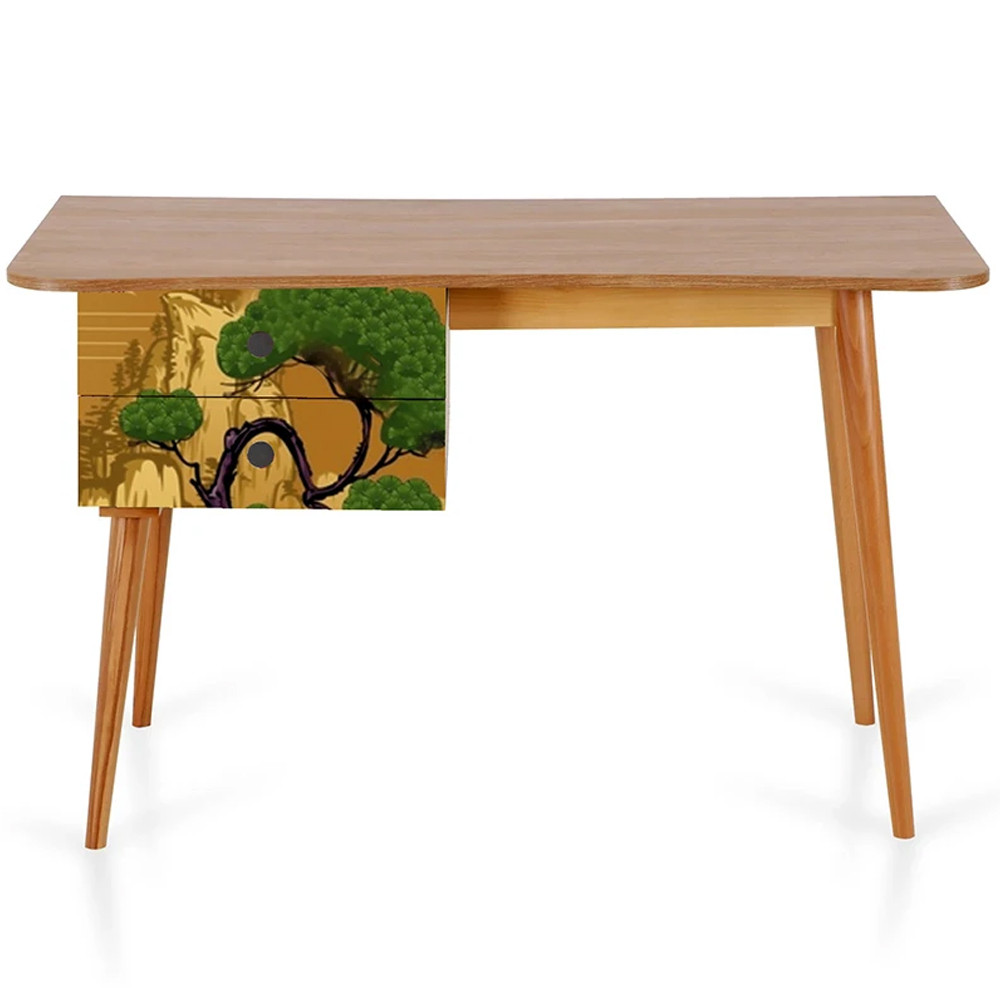 Письменный стол с принтом на ящиках Elise Desk