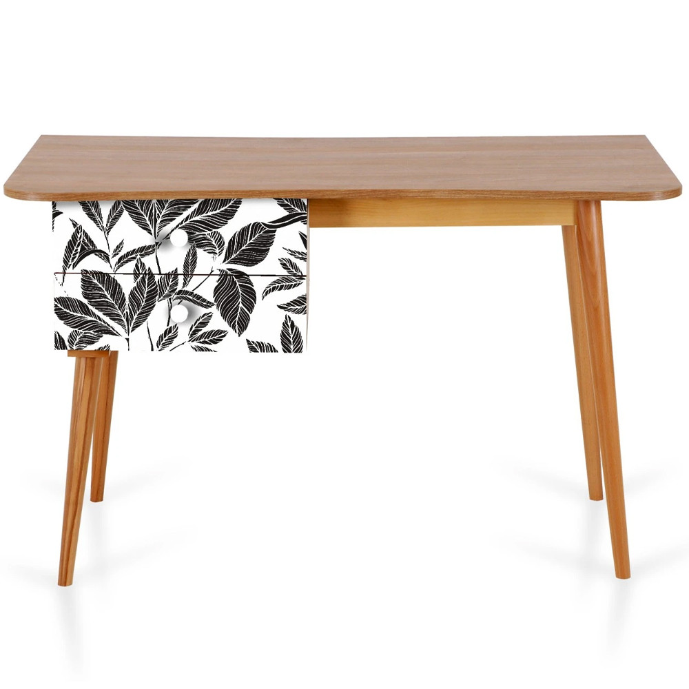 Письменный стол с принтом на ящиках Elise Desk