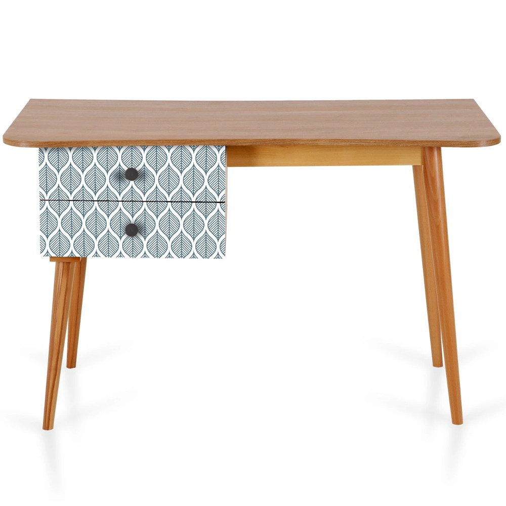 Письменный стол с принтом на ящиках Elise Desk