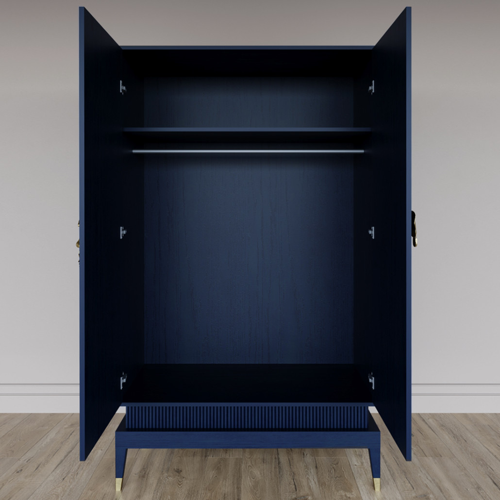 Платяной шкаф Elsa Dreams Blue с 2-мя фасадами