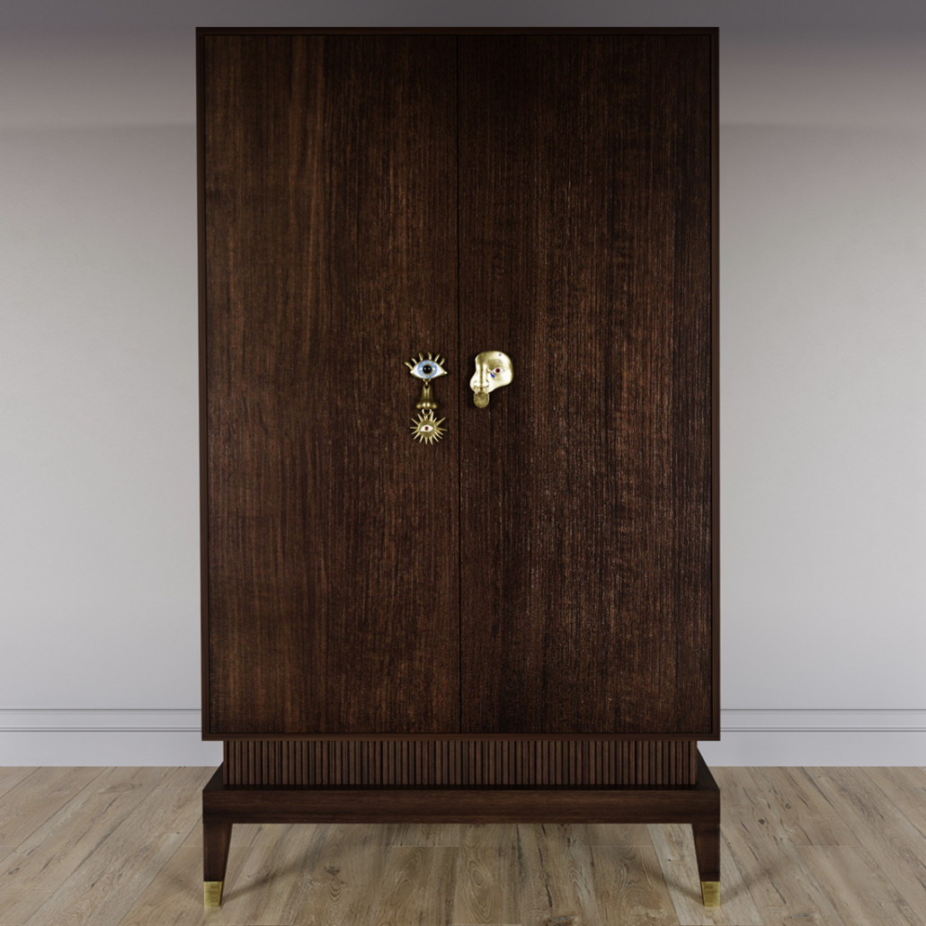 Платяной шкаф Elsa Dreams Walnut с 2-мя фасадами