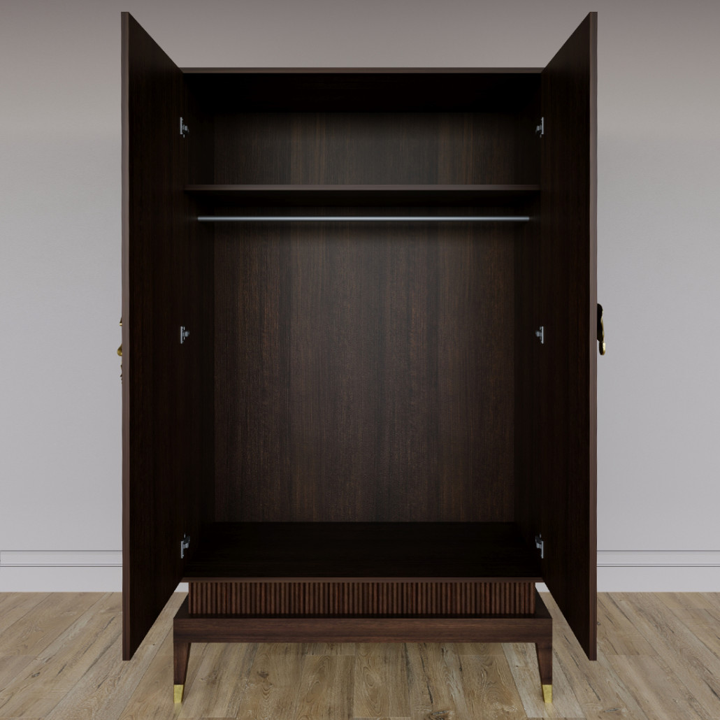 Платяной шкаф Elsa Dreams Walnut с 2-мя фасадами