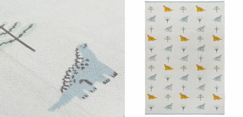 Плед Color Dinosaurs