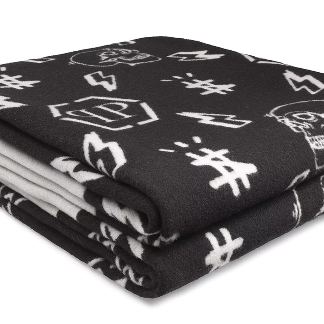 Плед Philipp Plein Plaid Cashmere Skull