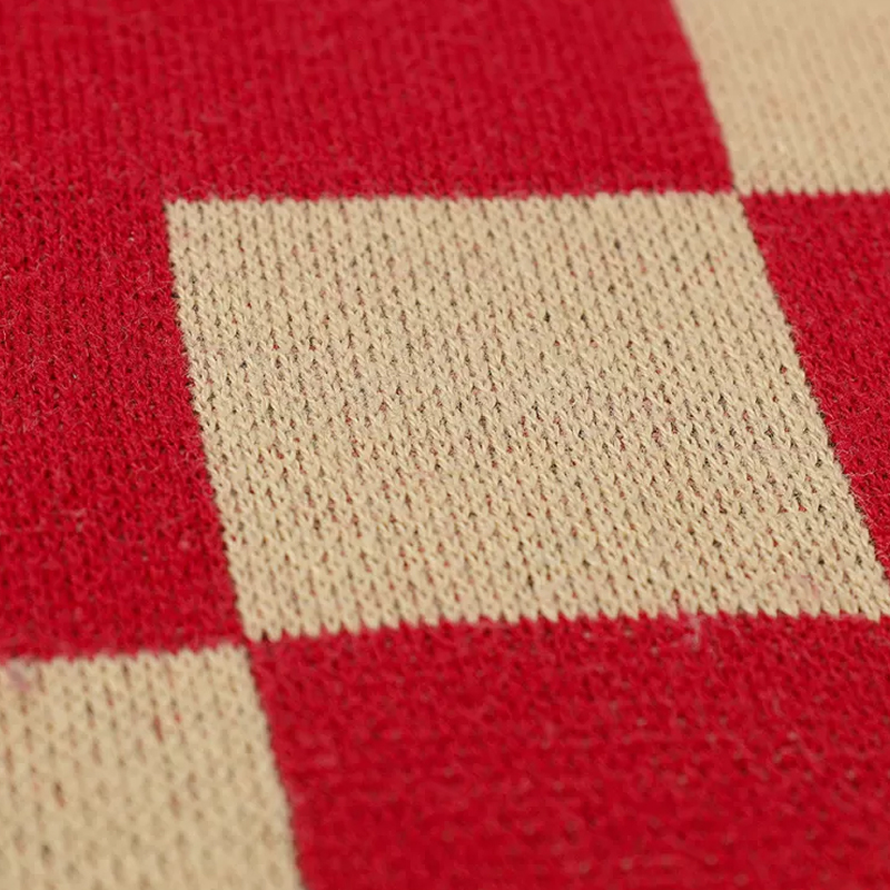 Плед хлопковый по мотивам башкирских орнаментов Ural and Siberian Patterns