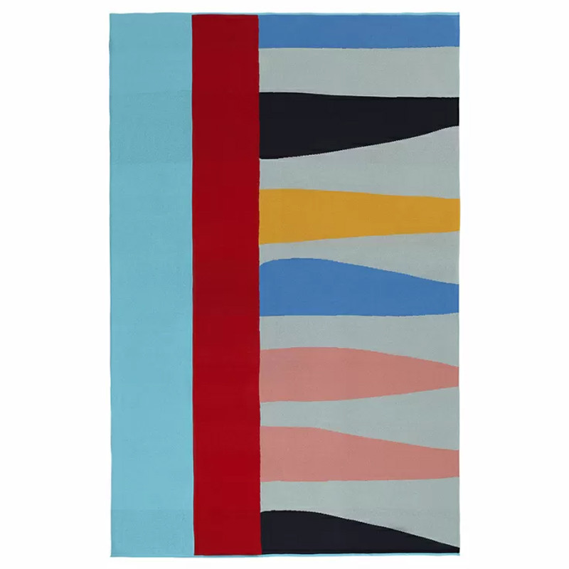 Плед хлопковый по мотивам нанайских орнаментов Ural and Siberian Patterns