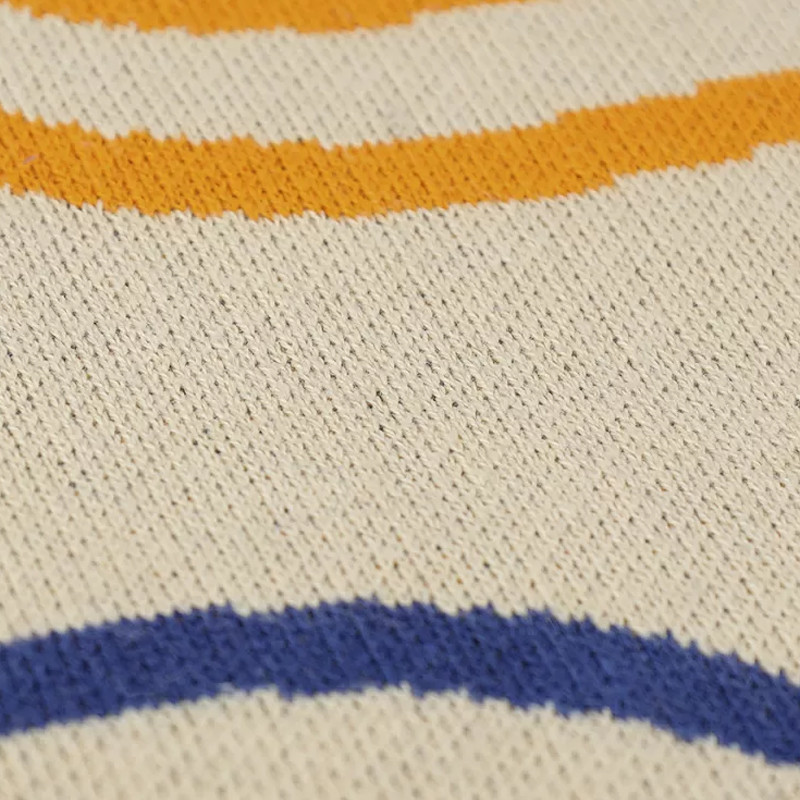 Плед хлопковый по мотивам эвенских орнаментов Ural and Siberian Patterns