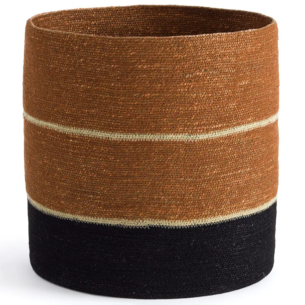 Плетеная корзина в полоску Kudio Wicker Basket