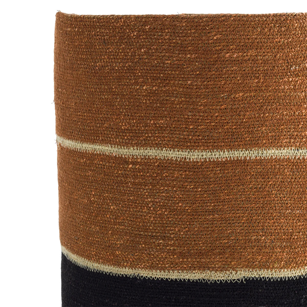 Плетеная корзина в полоску Kudio Wicker Basket