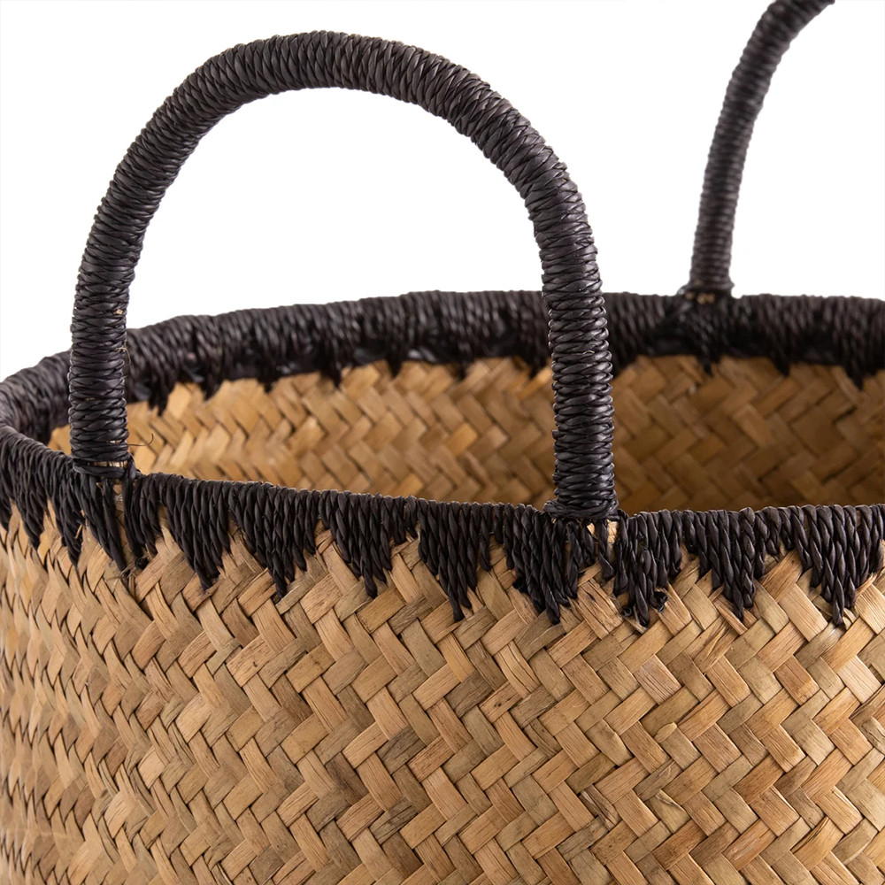 Плетеная корзина для белья с ручками Nyimbo Wicker Basket