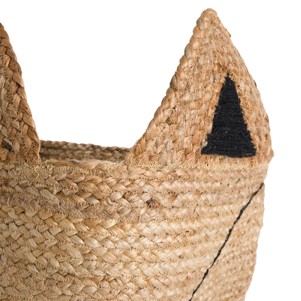 Плетеная корзина для детской в виде лисы Foxy Wicker Basket