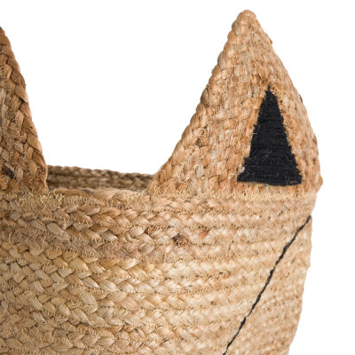 Плетеная корзина для детской в виде лисы Foxy Wicker Basket