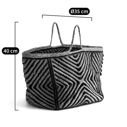 Плетеная мягкая корзина Kito Wicker Basket