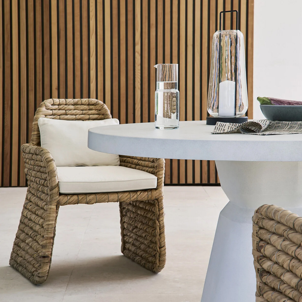 Плетеное кресло Madge Wicker Armchair