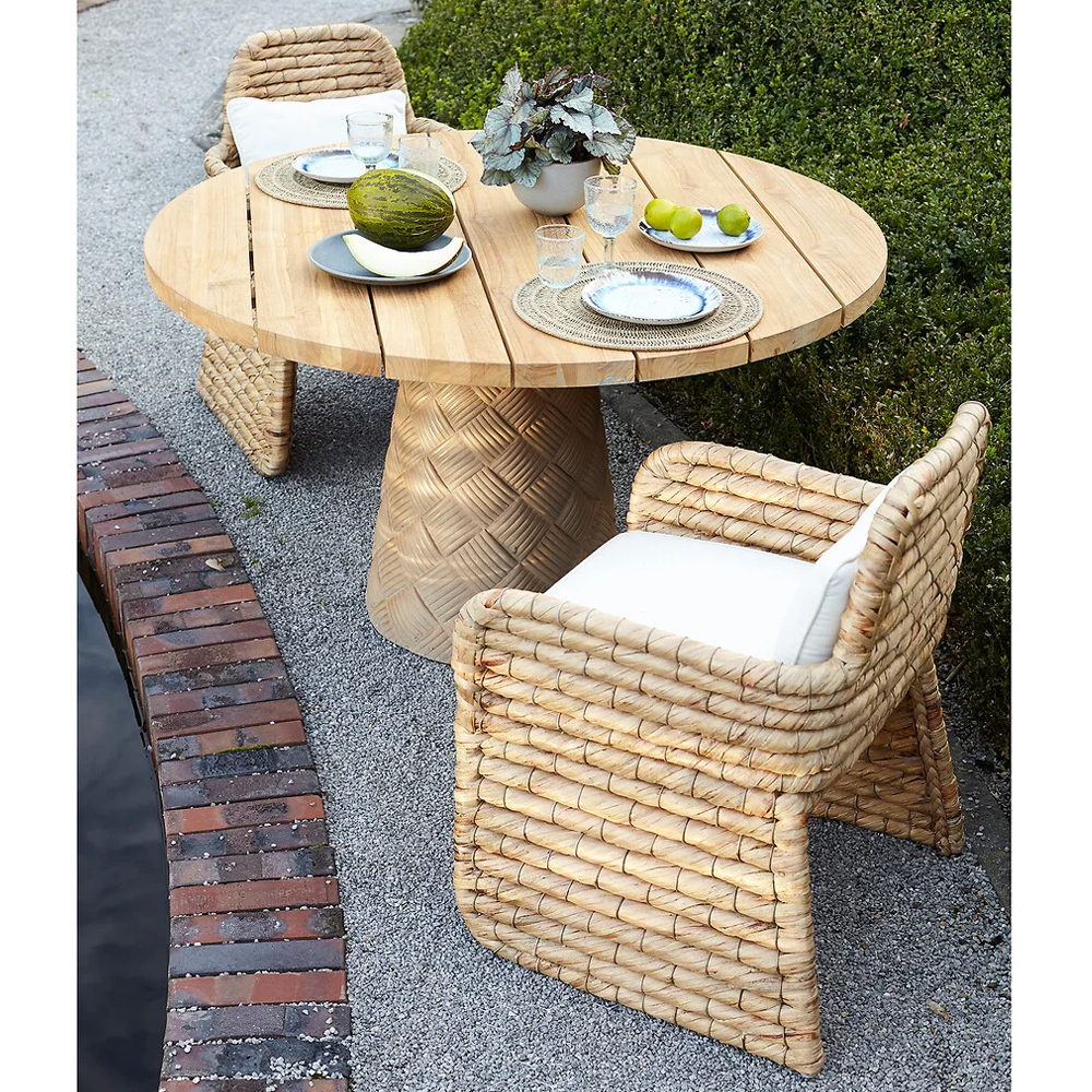 Плетеное кресло Madge Wicker Armchair