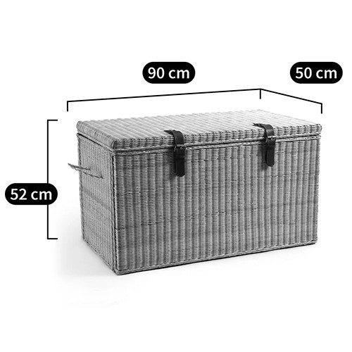 Плетеный сундук из ротанга Nicole Rattan Wicker Chest