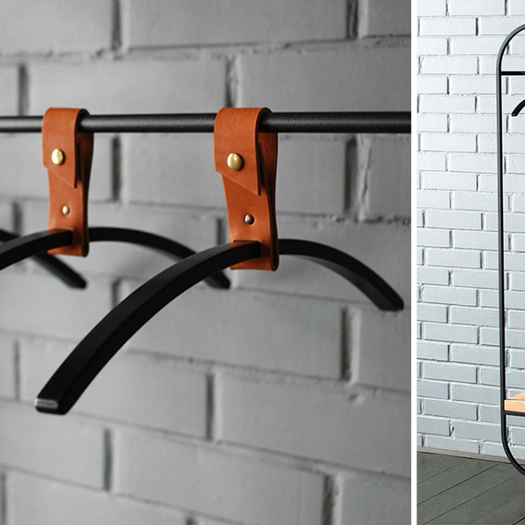 Плечики для одежды Amos Black Clothes Hanger