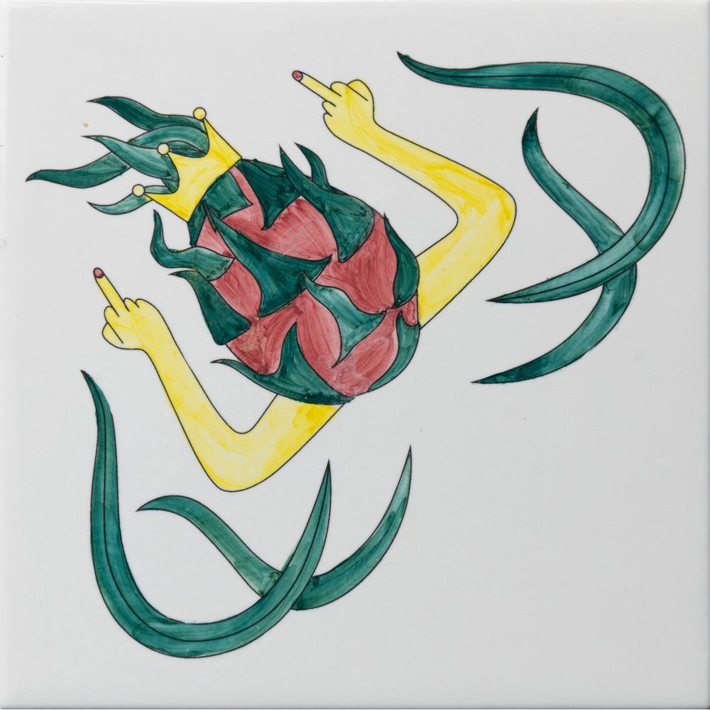 Плитка дизайнерская Драконий фрукт