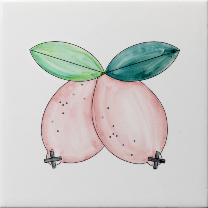 Плитка дизайнерская Спрячь лимоны