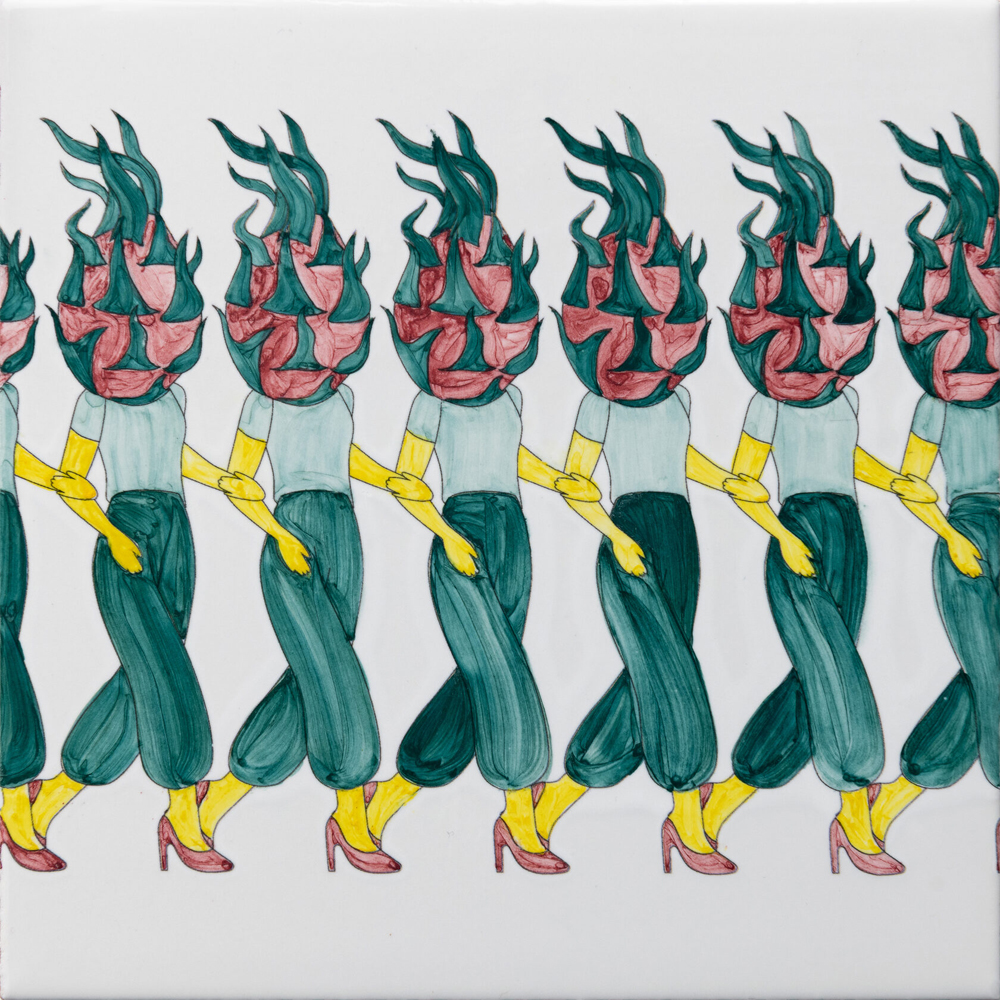 Плитка дизайнерская Фруктовый лес