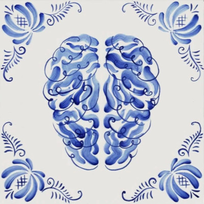 Плитка с узором Мозг