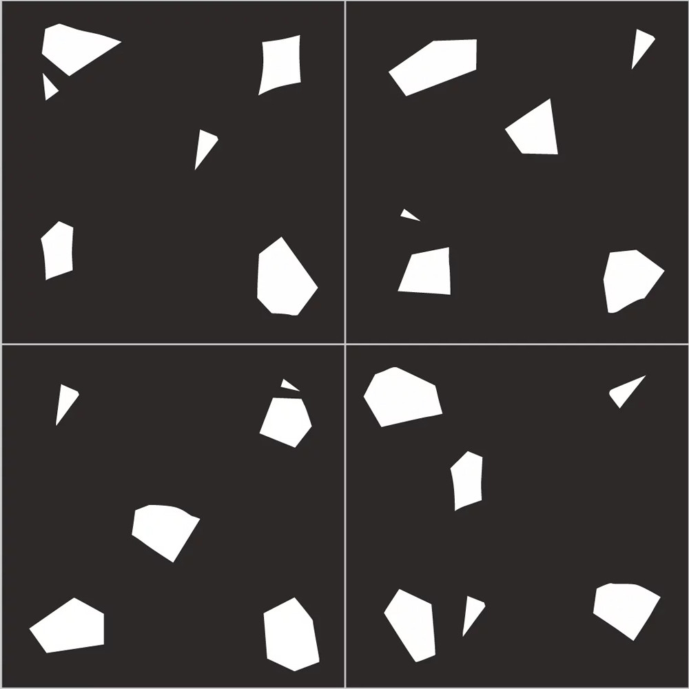 Плитка с узором Осколки