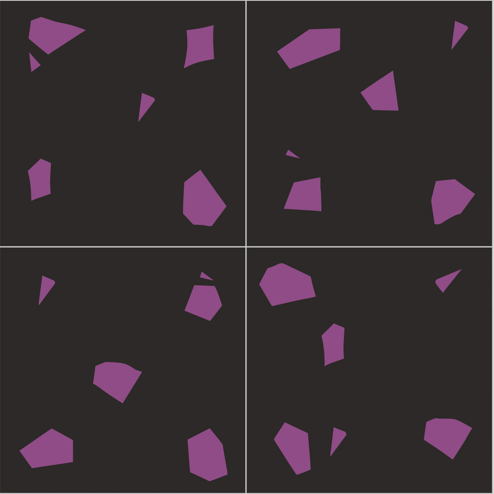 Плитка с узором Осколки