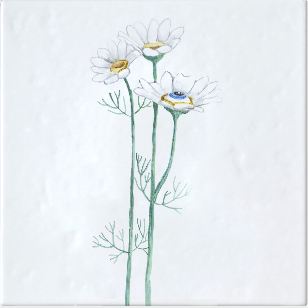 Плитка с узором Ромашки