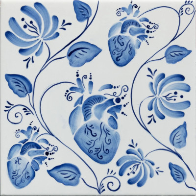 Плитка с узором Сердце