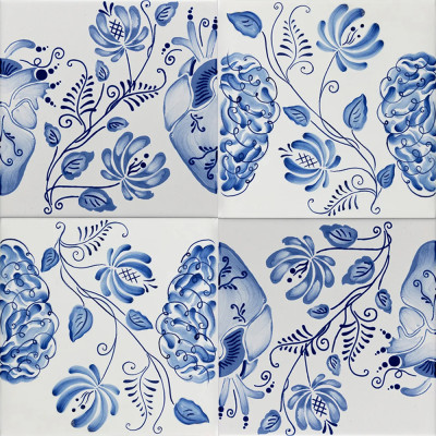 Плитка с узором Уникальный орган 1