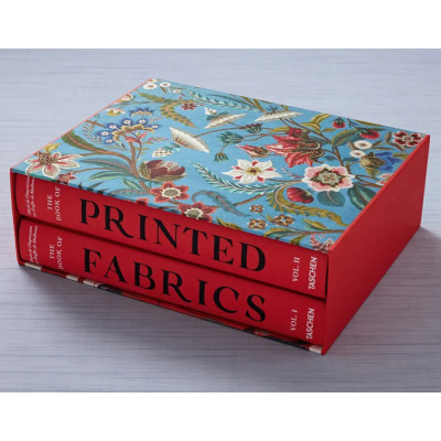 Подарочная  Книга для дизайнеров The Book of Printed Fabrics. 16th - today XXL