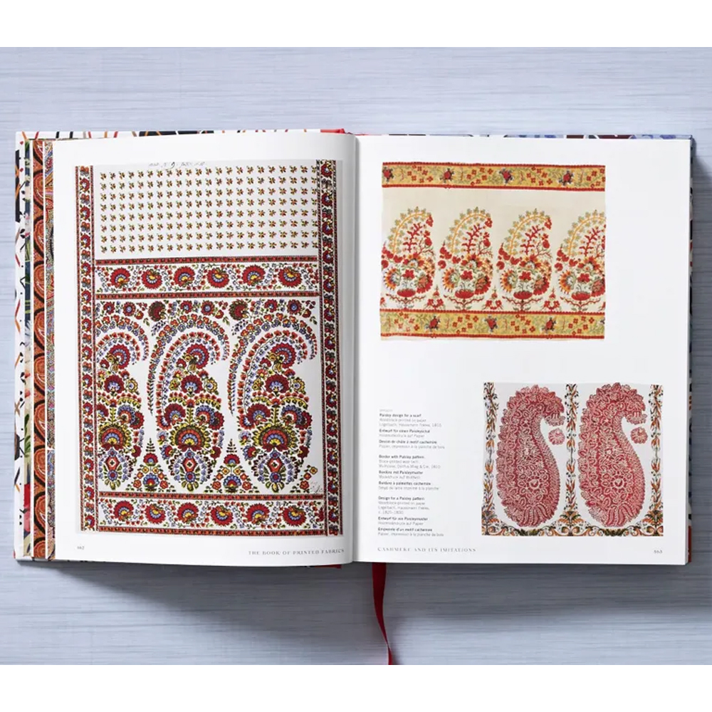 Подарочная  Книга для дизайнеров The Book of Printed Fabrics. 16th - today XXL